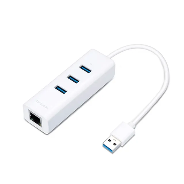 Tp-link, Hub Usb 3.0 2en1: 3 Usb + 1 Ethernet Gigabit, Ue330