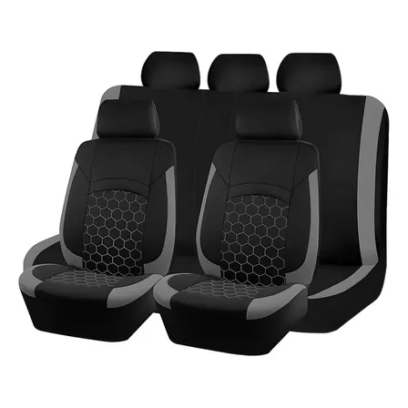 Capa Banco Carro Tecido Universal Jogo 9 Peças