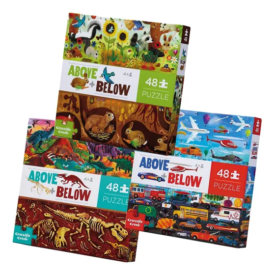 Rompecabezas De 48 Piezas Puzzle Crocodile Creek 