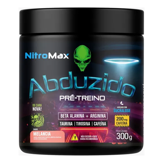 Pre Treino Abduzido 300g - Nitromax 