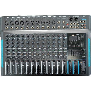 Mesa Som 12 Canais Mixer Misturador Audio Bluetooth Usb Mesa Som 12 Canais Mixer Misturador Audio Bluetooth Usb