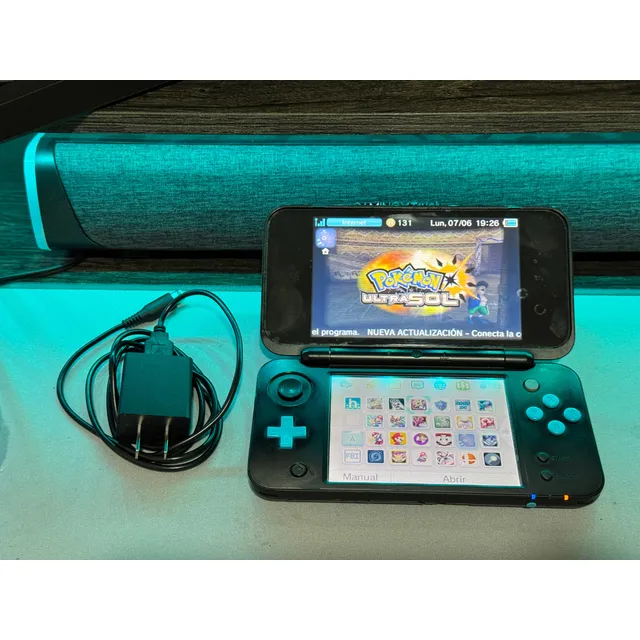 Nintendo 3ds New 2ds Xl Buen Estado 64gb Liberado Negro