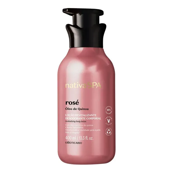 Hidratante Corporal Nativa Spa Rosas 400 Ml