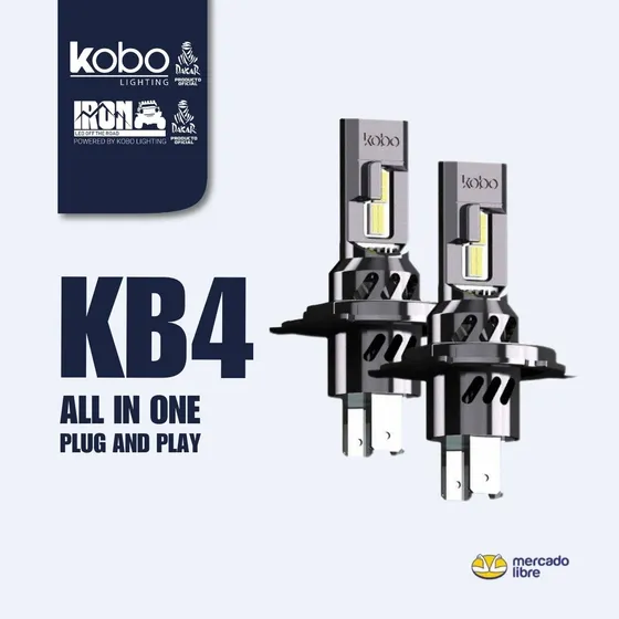Kit Cree Led Kb4 Plug And Play Iron Dakar Ir100 Csp