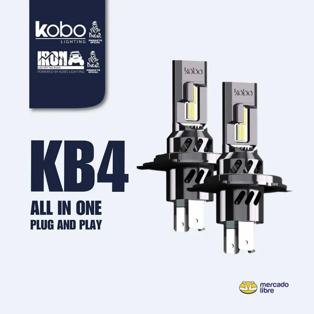 Kit Cree Led Kb4 Plug And Play Iron Dakar Ir100 Csp