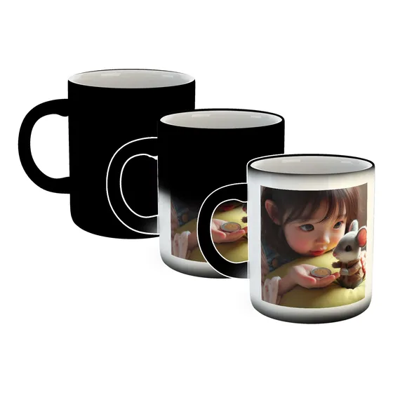 Taza Magica Raton De Los Dientes, Famoso Cambista C1