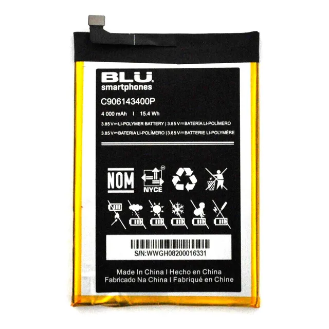 Bateria Blu C906143400p Blu V50 V0510ww / G50 Plus Garantia