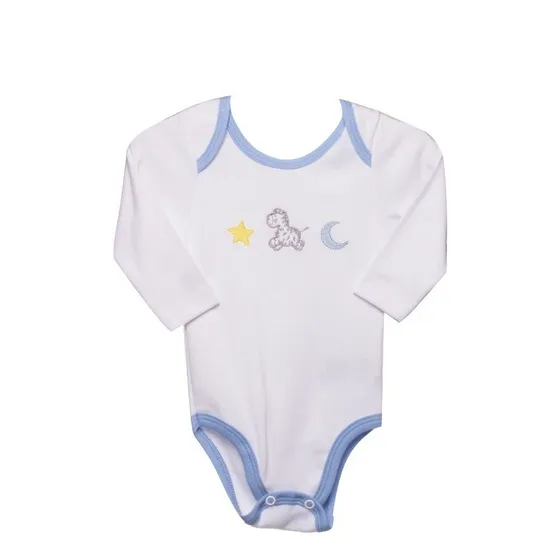 Body Bambino Manga Corta Moon Zebra