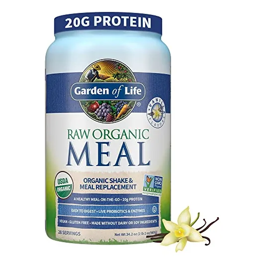 Proteína En Polvo Garden Of Life Raw Organic Meal Vanilla 28