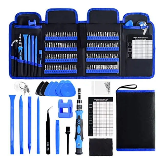 Kit 168 Herramientas Destornillador Reparar Celular Notebook