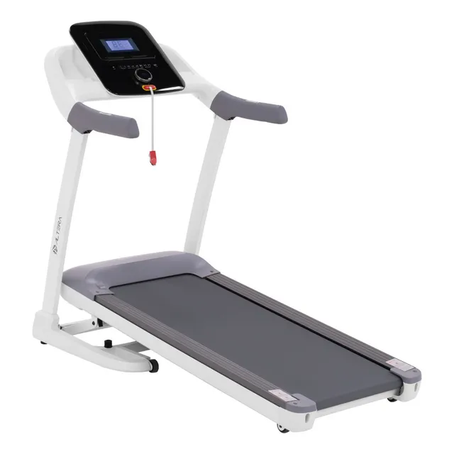 Caminadora Electrica Altera ROSLIN Motor 3Hp, Tablero con Velocidad Máxima 16km/h ajustable, 12 programas de entrenamiento con Monitoreo Cardiaco, Conexión Bluetooth-USB Soporte 110kg
