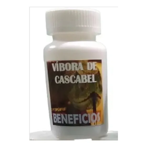 Capsulas De Víbora De Cascabel