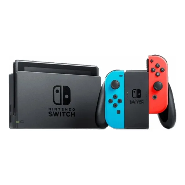 Consola Nintendo Switch Con Joy-con Azul Y Rojo Neón