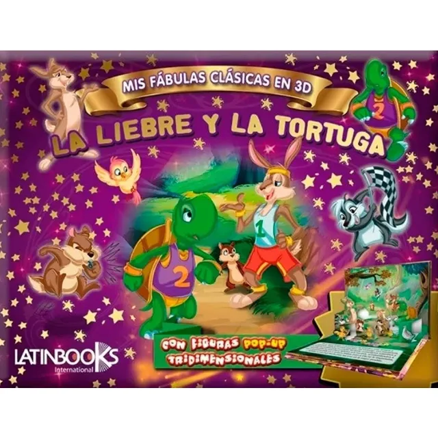 La Liebre Y La Tortuga - Mis Fabulas Clasicas En 3d (pop-up)