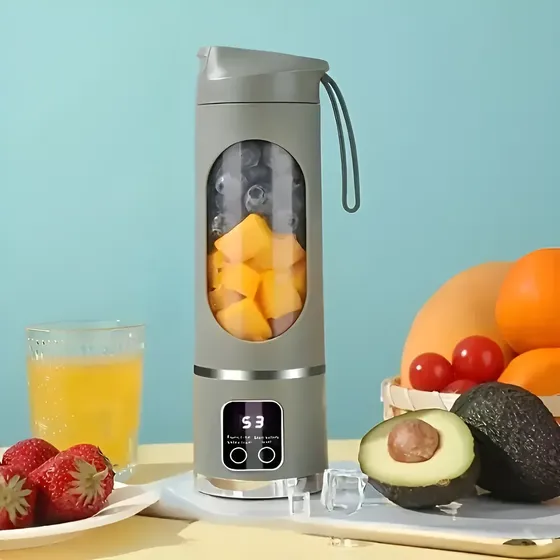 Licuadora Portátil Recargable Usb Para Jugos Y Smoothies