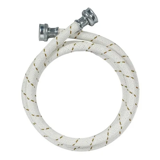 Conector Flexible Para Lavadora 3/4 X 3/4 X 180 Cm Blanco