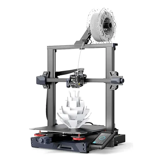 Impresora Creality 3D Ender-3 S1 Plus color black con tecnología de impresión FDM