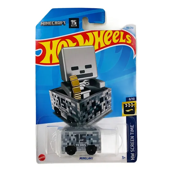 Hot Wheels Minecart 15 Aniversario