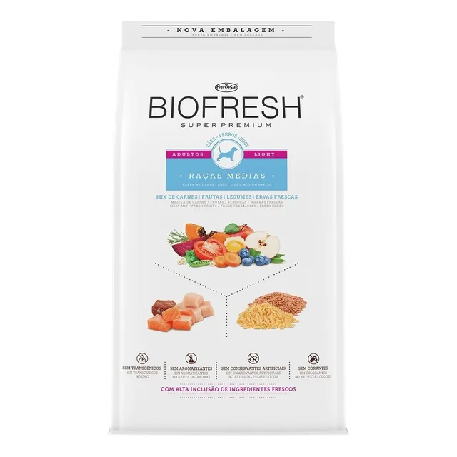 Biofresh Super Premium Light Raza Mediana 10.1 Kg Con Regalo