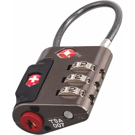 Candado De Guaya Con Combinación  Tsa Victorinox Acc 4.0 