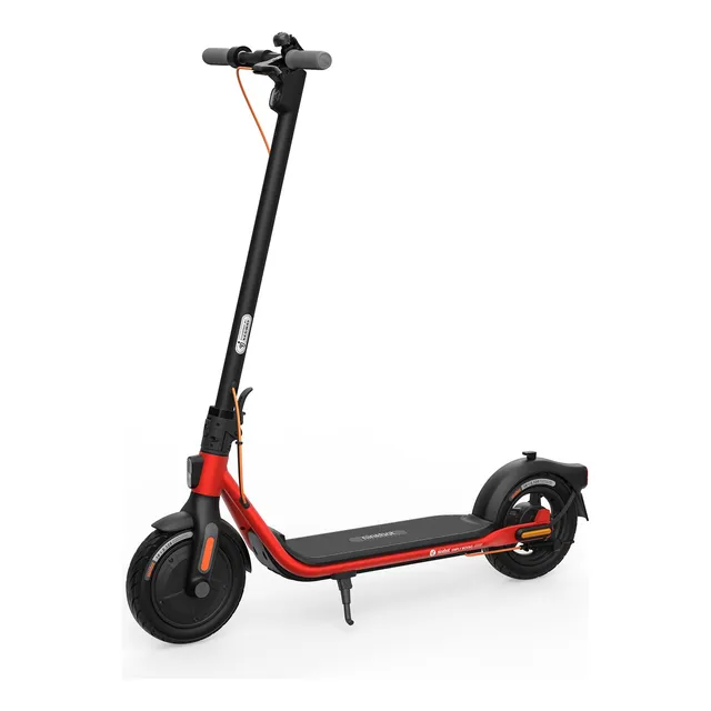 Patineta Electrica 10  Plegable Para Adulto Doble Freno Roja