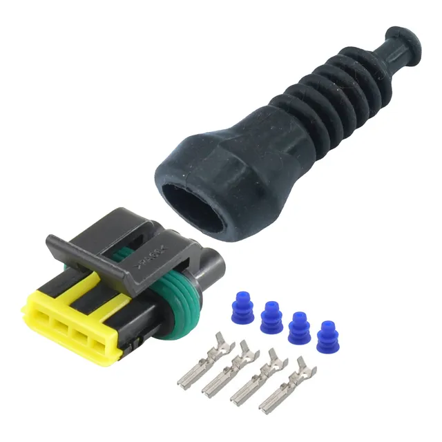 Conector Plug Atuador Marcha Lenta Corsa Gol C/ Acabamento