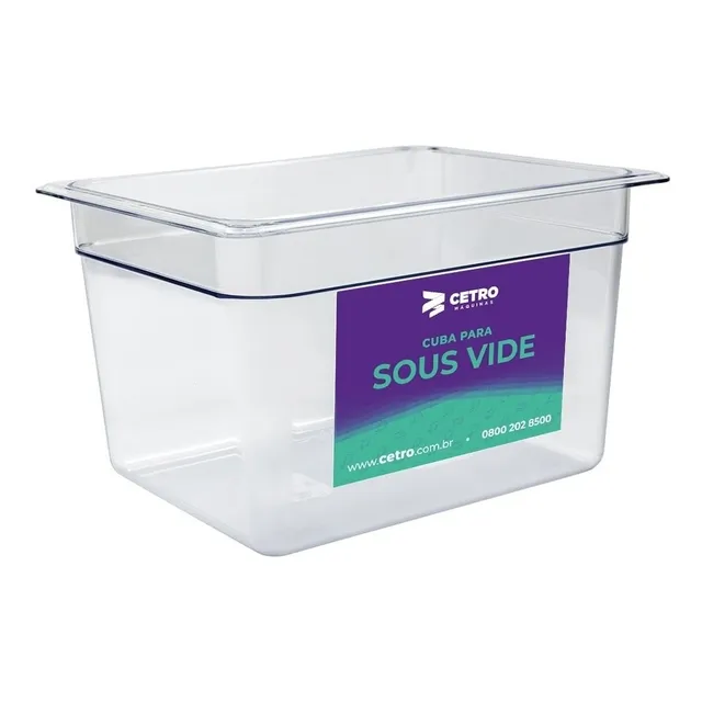 Cuba De Acrílico Para Sous-vide 12 Litros