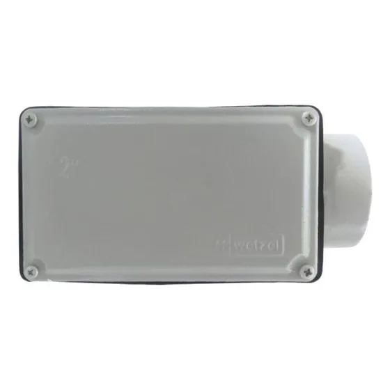 Condulete Alumínio Tipo E Bsp 2  C/tampa E-35 - Wetzel