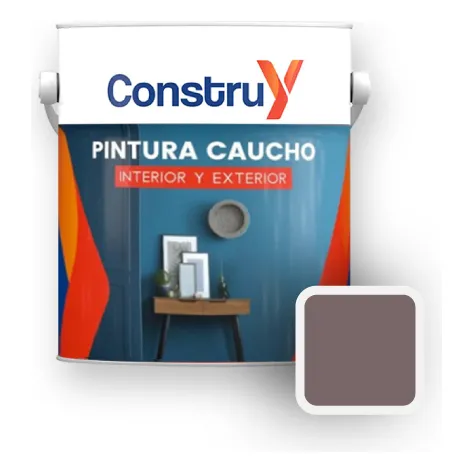 Pintura Clase A Caucho Galón Construy Lavable Ext/int
