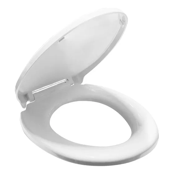 Asiento Sanitario Caída Lenta Redondo Blanco