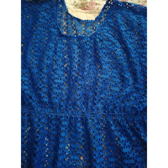 Bata Tejida Para Playa Talla L