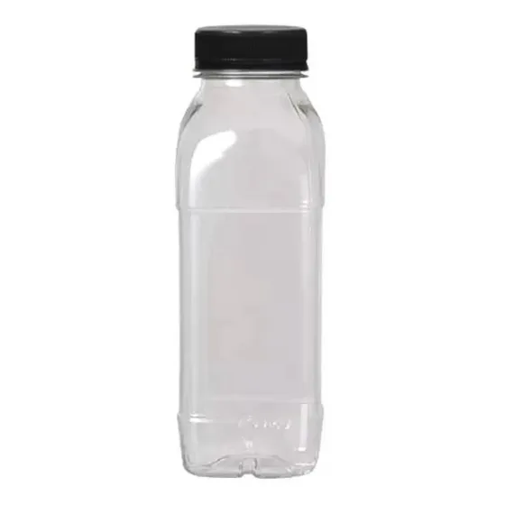 20 Garrafa Pet Plástica Tampa Com Lacre 300ml Descartavel