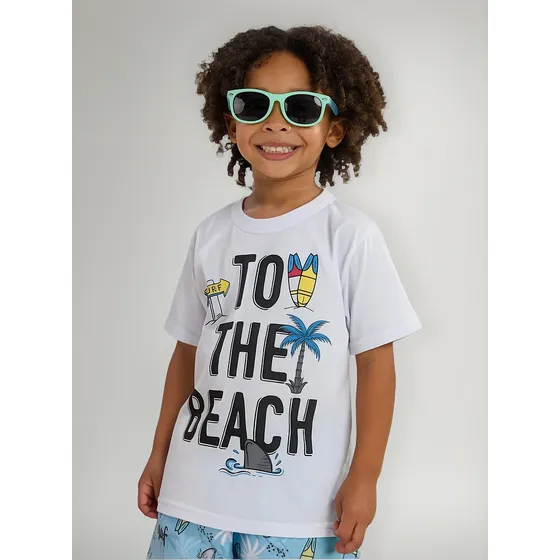 5 Camisas Infantil E Juvenil Menino Masculino Atacado 8/16