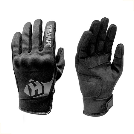 Guante Moto Con Protecciones - Hombre - Negro/gris Guante Moto Con Protecciones - Hombre - Negro/gris