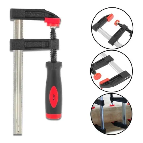 Kit 2 Unidades Grampo Sargento Marceneiro 12pol 300mm Tipo F MTX