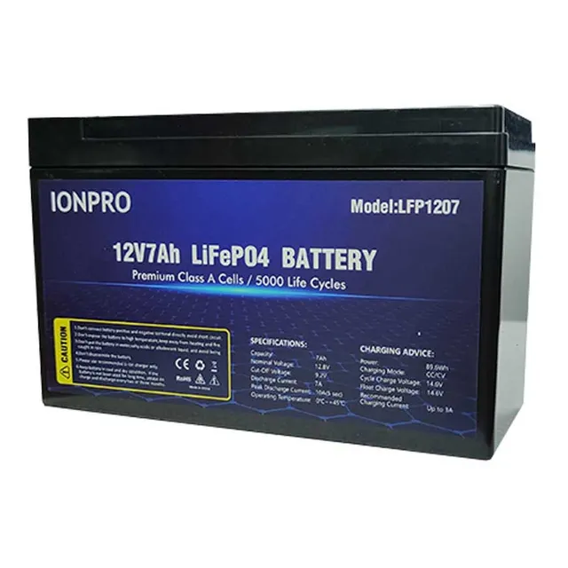Bateria De Litio 12v 7ah 7a  