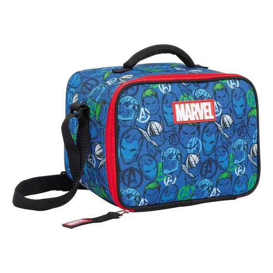 Lonchera Bolso Térmico Avengers Patrones - Marvel Original