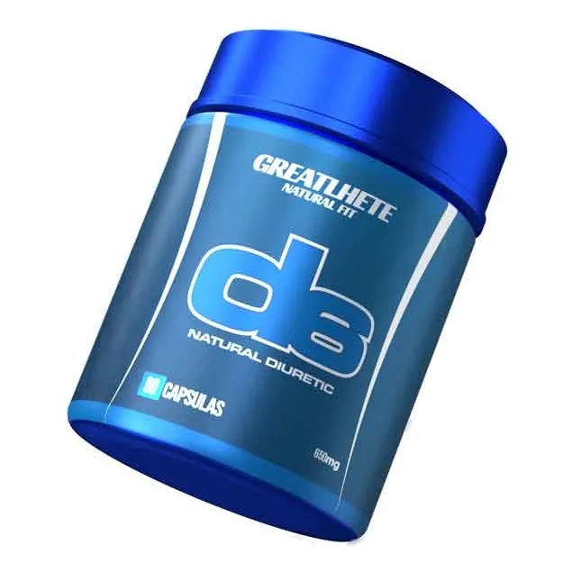 D6 Natural Diuretico Power 90 Capsulas - Greatlhete