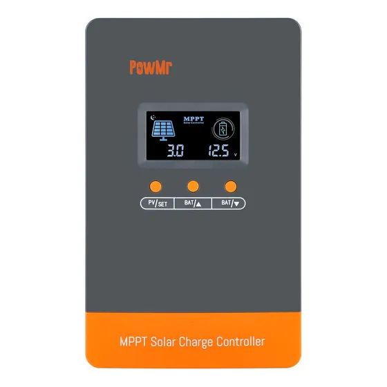 Powmr 80a Mppt Controladora De Carga Solar 12~48vdc 160voc