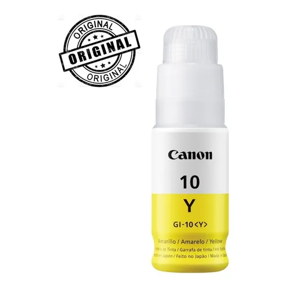 Botella Tinta Canon  Gi 10 Yellow