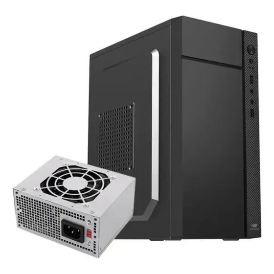 Gabinete Micro-atx C3tech Mt-34bk Sem Fonte