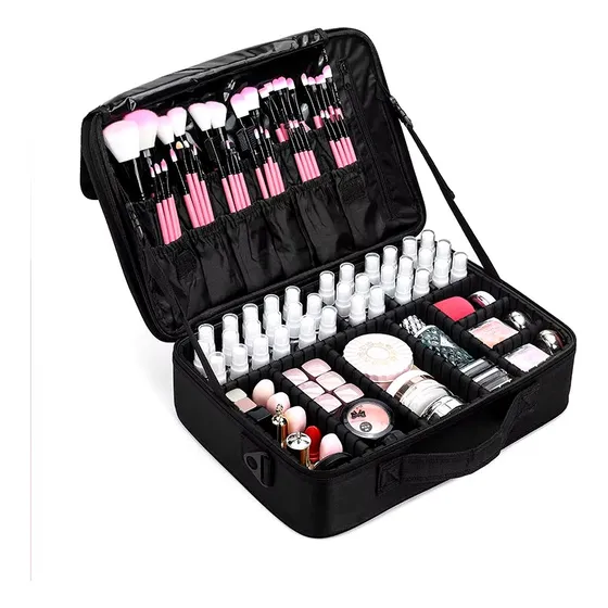 Maletin Profesional Organizador De Maquillaje Extra Grande