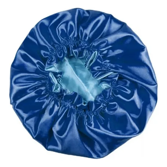 Gorro Saten Antifrizz Rulos Lacios Ideal Dormir Ajustable Color