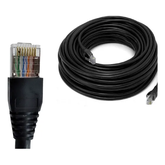 Cabo De Rede Patch Cord Cat6 6 Metros 6m Cat 6 - Rj45 Cobre