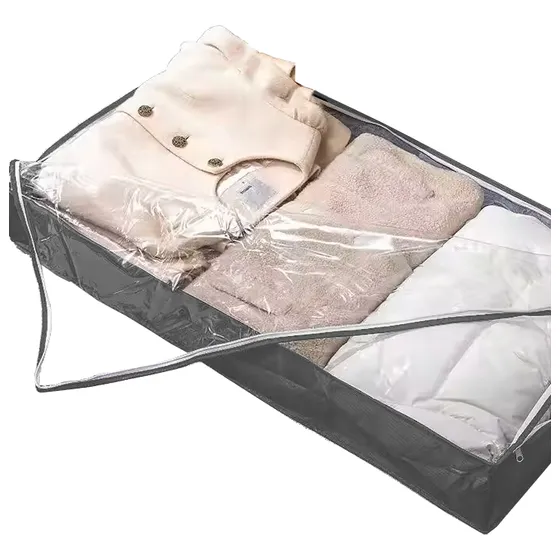 Funda De Guardado Bajo Cama Frazada Cubrecamas Ropa Temporad
