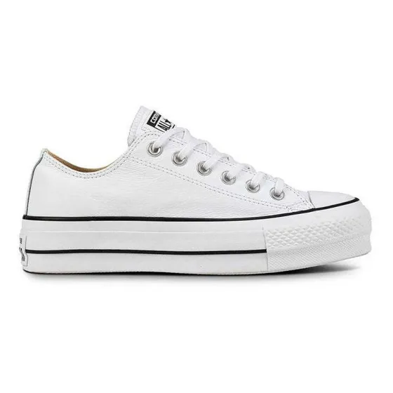 Zapatillas Converse Chuck Taylor Plataforma Cuero Mujer.