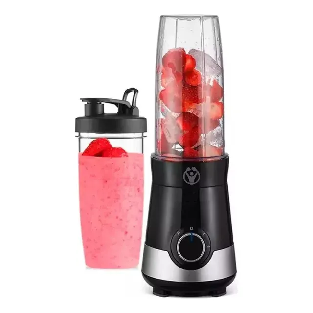 Licuadora Mixer Fit Con 2 Vasos Transportables 2 Años Gtia