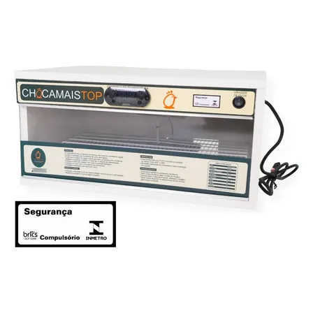 Chocadeira Eletrica 56 Ovos Com Ovoscopio Chocamaistop