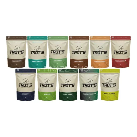 Tereré Erva Mate Premium Trot's 500g + Nf - Escolha O Sabor Boldo E Menta