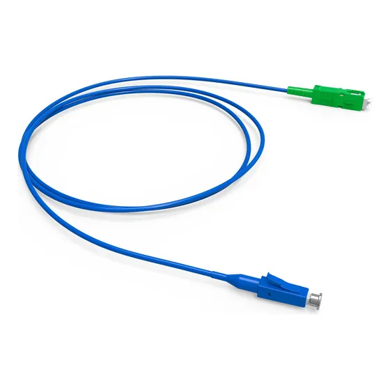Cabo Óptico Duplex Sm Lc Sc-apc 3 Metros Azul